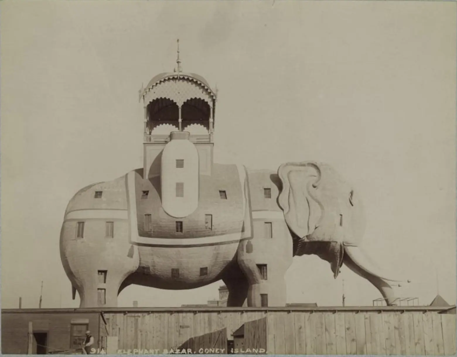 The sordid, surreal, and spectacular history of Coney Island’s Elephant Hotel