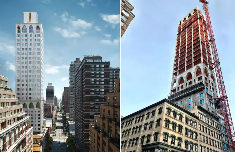 180 East 88th tower tops out at 524 feet, set to be tallest tower north of 72nd Street