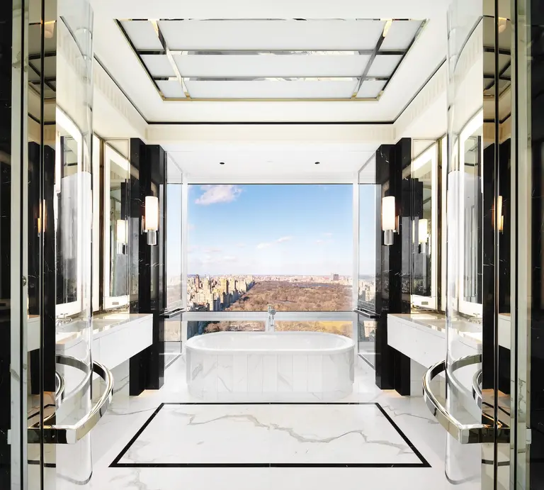 Get a rare look inside 220 Central Park South thanks to this $59K/month rental