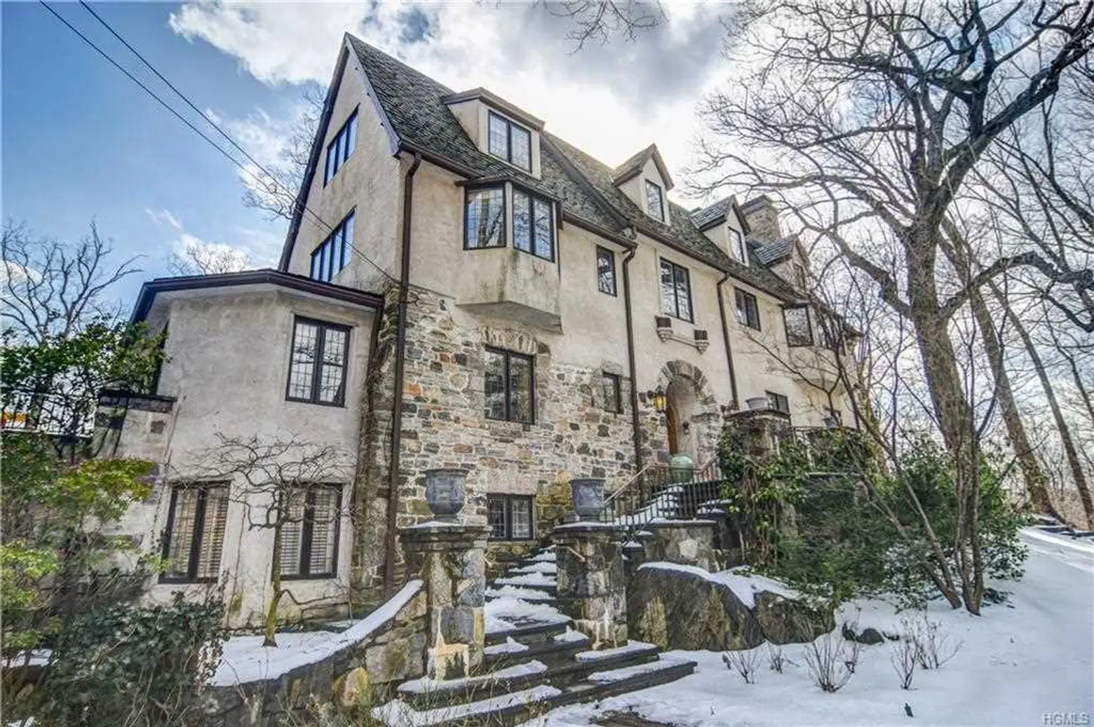 16-room Tudor beauty in the Bronx, complete with pond, asks $5.6M