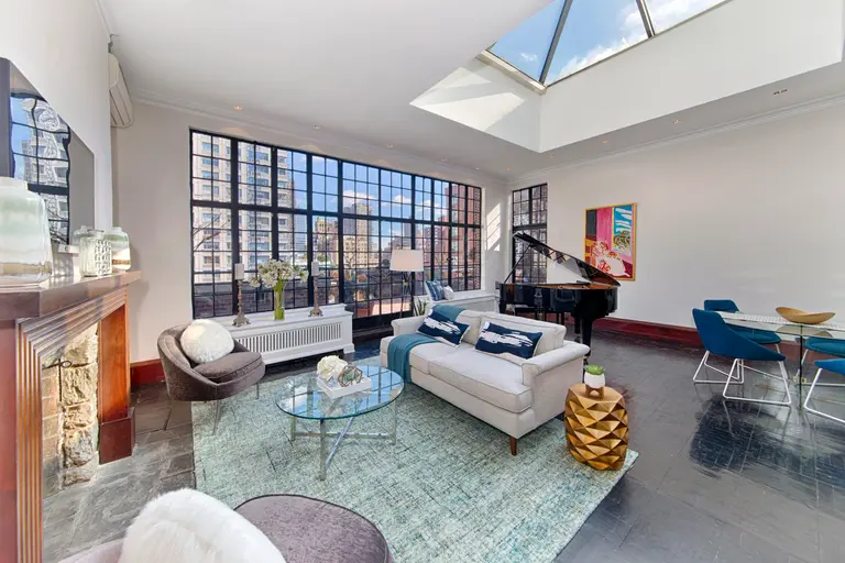 This $3.3M Upper East Side penthouse is wrapped with terraces and classic casement windows