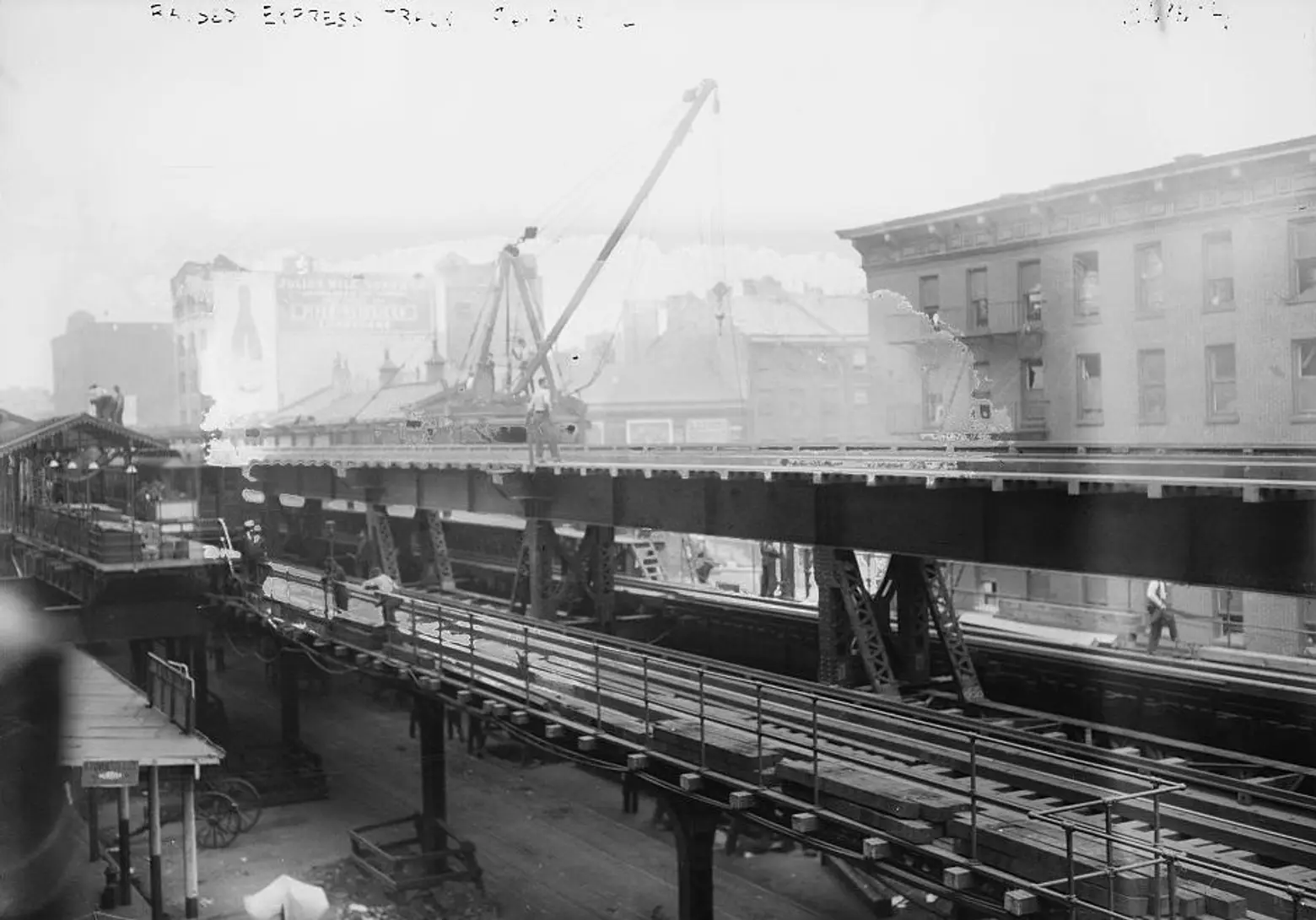 Ninth Avenue El, elevated train NYC