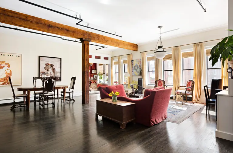 This $3.2M Tribeca loft in a former coconut factory has polish and poise