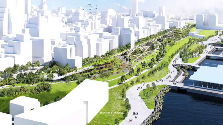 Bjarke Ingels reveals new proposal for a park-covered BQE