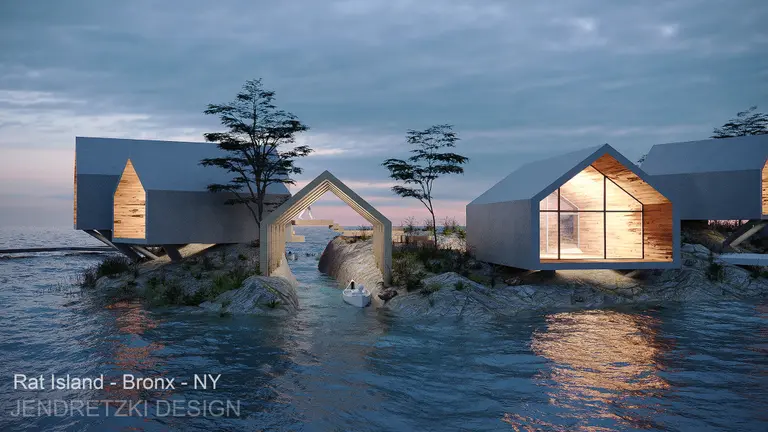 Jendretzki Design Wants To Transform Rat Island Into An Off-grid Eco 