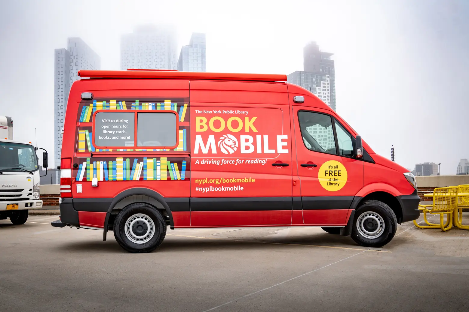NYPL officially rolls out new bookmobile in time for summer