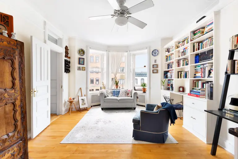 Live in a charming Park Slope co-op one block from Prospect Park for just $695K