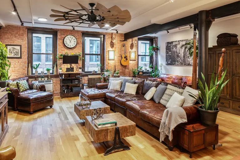 $1.25M rustic loft brings a Western flair to Dumbo