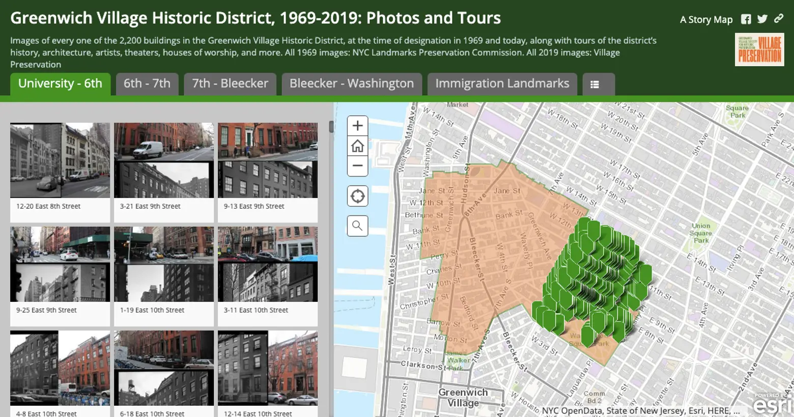 New ‘Then and Now’ map shows over 2,200 historic buildings in Greenwich Village
