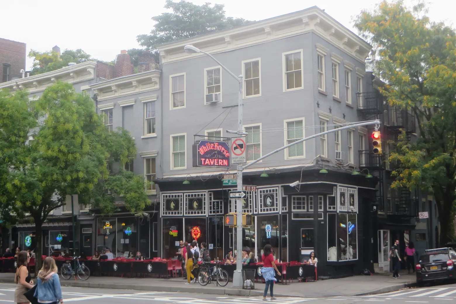 Historic Village icon White Horse Tavern is now closed for renovation under new ownership