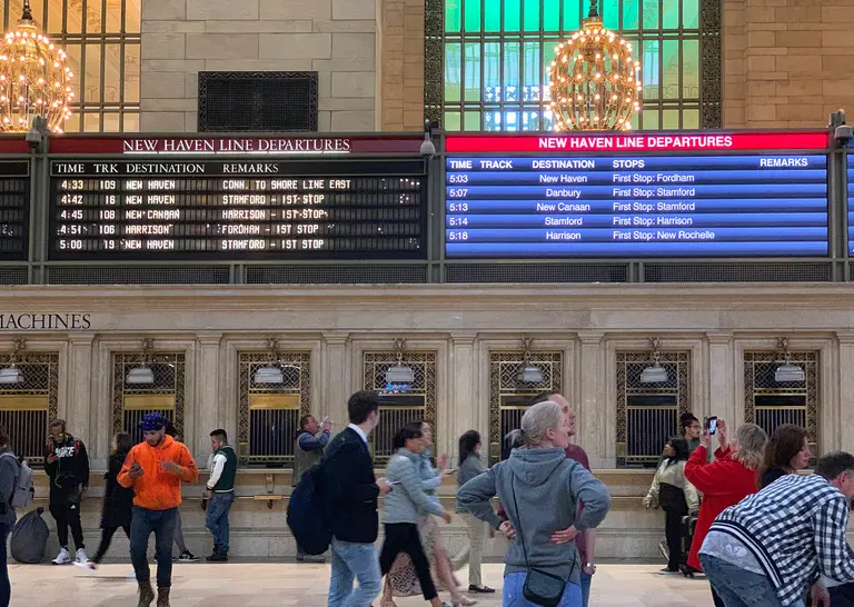 Grand Central Terminal’s departure boards are going digital