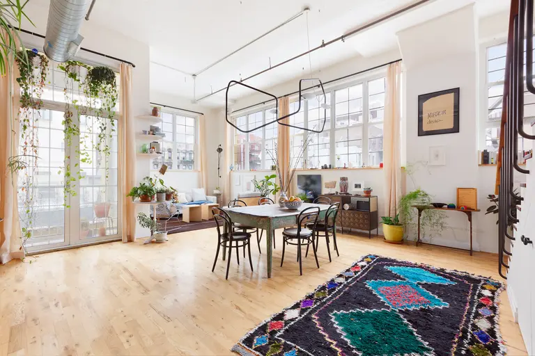 There’s plenty of natural light for your plant collection at this $999K Bed-Stuy loft