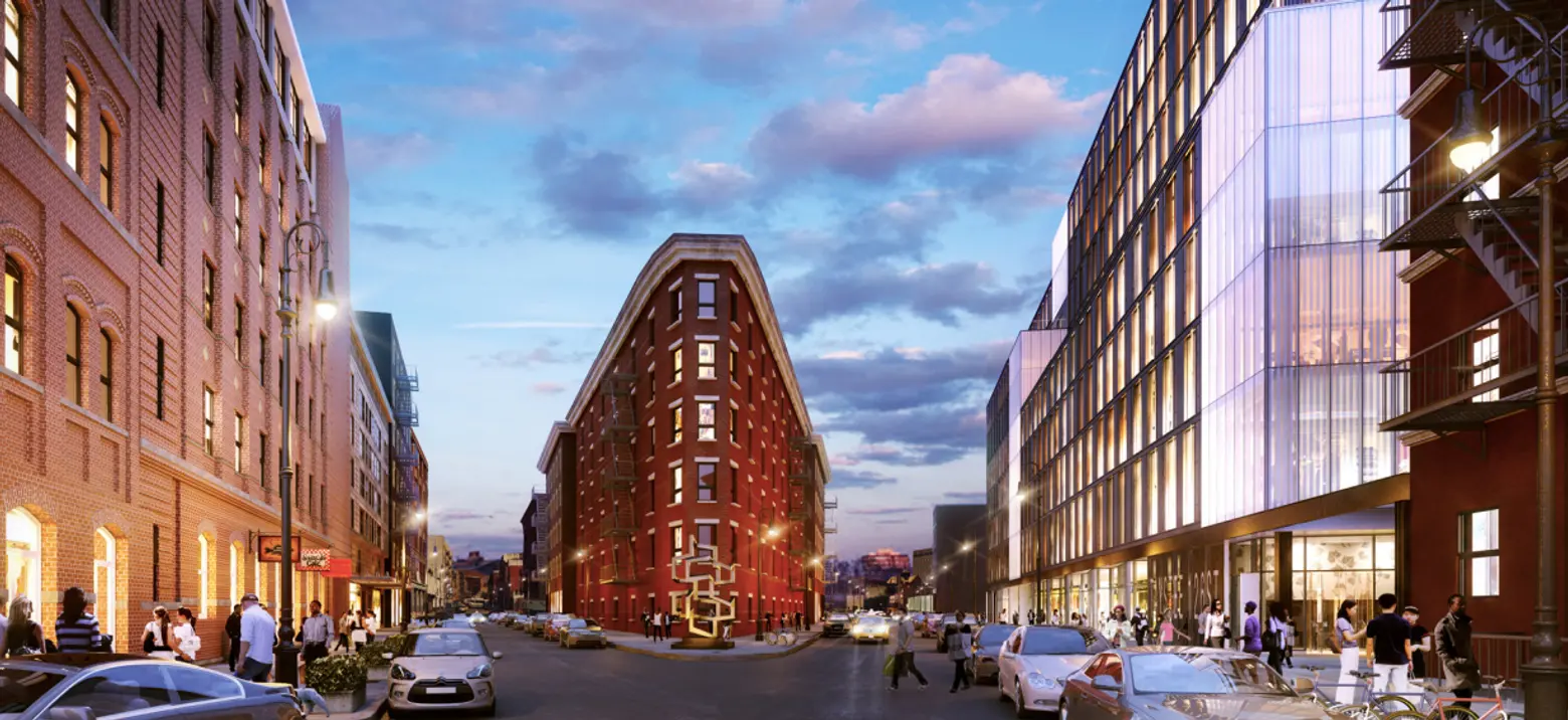 taystee lab building, the janus property group, manhattanville factory district, west harlem, new developments