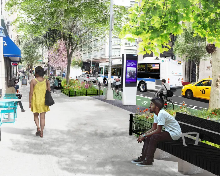 Work starts on transforming Hudson Street to a ‘grand allée’ with wide sidewalks and bike lanes