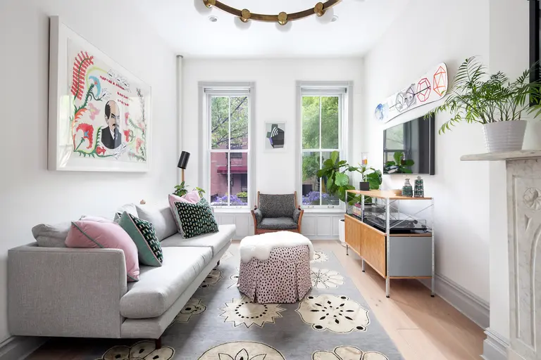A designer couple transformed this $3.2M Gowanus townhouse into a practical two-family home