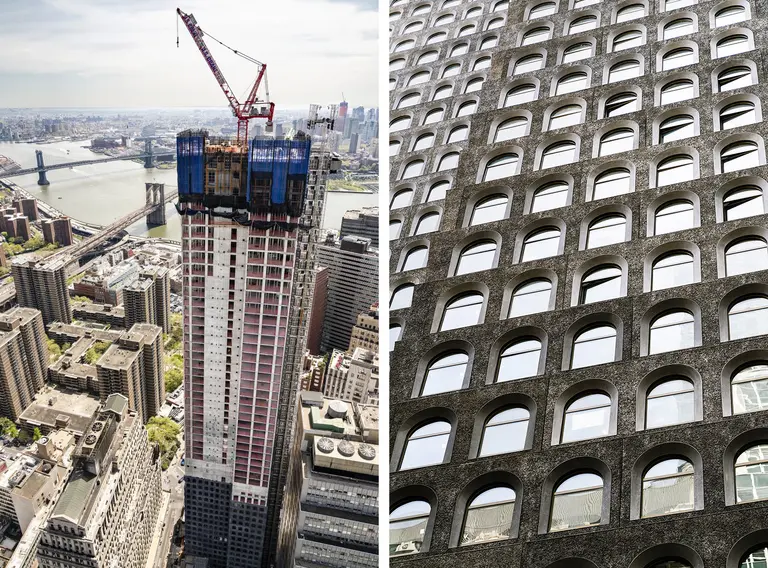 David Adjaye’s first NYC skyscraper in FiDi tops out at 800 feet