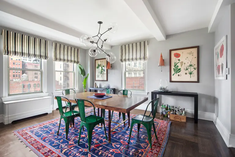 This $5.3M classic six offers plenty to look at inside and out–and a key to Gramercy Park