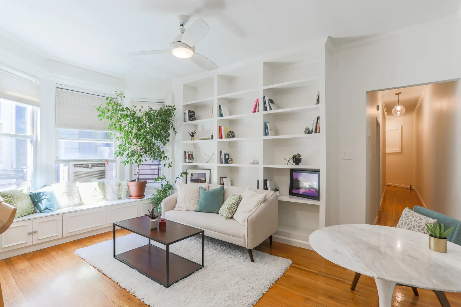 Cozy Upper West Side two-bedroom with lots of built-ins seeks $749K