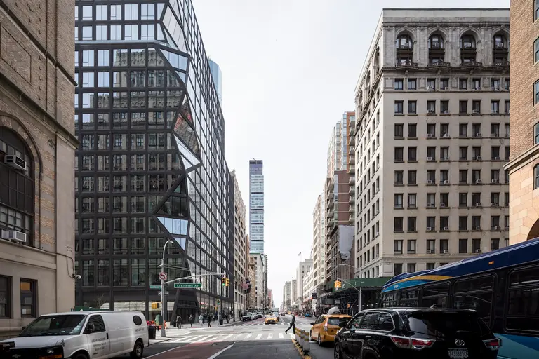 See new views of OMA’s first NYC building, with ‘prismatic’ details