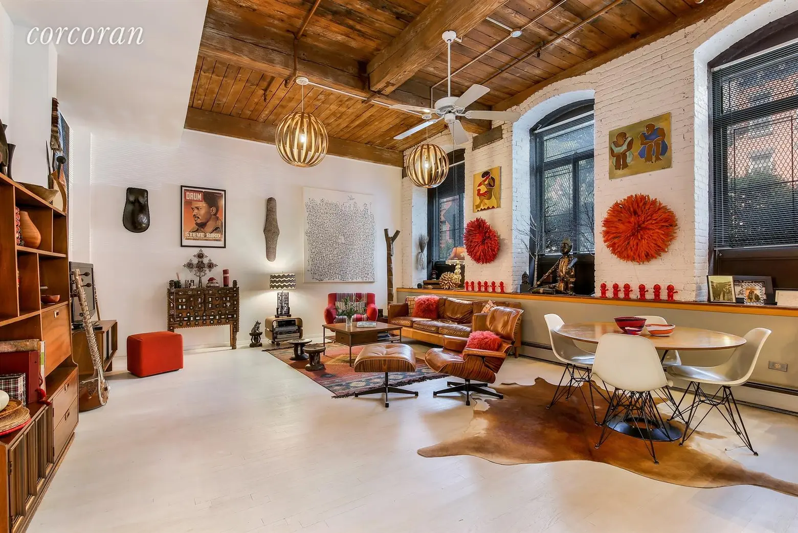 This $1.8M two-bedroom in the Ansonia clock factory is a loft lover’s South Slope dream