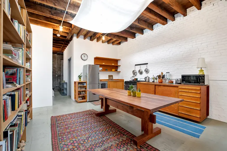 This loft-like Kensington townhouse with ground floor commercial space seeks $1.5M