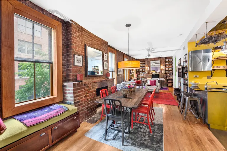 Asking $1.7M, this unusual West Village co-op is three studios combined