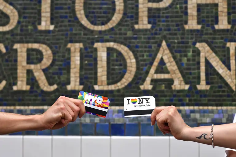 MTA rolls out rainbow MetroCards and train decals for Pride month