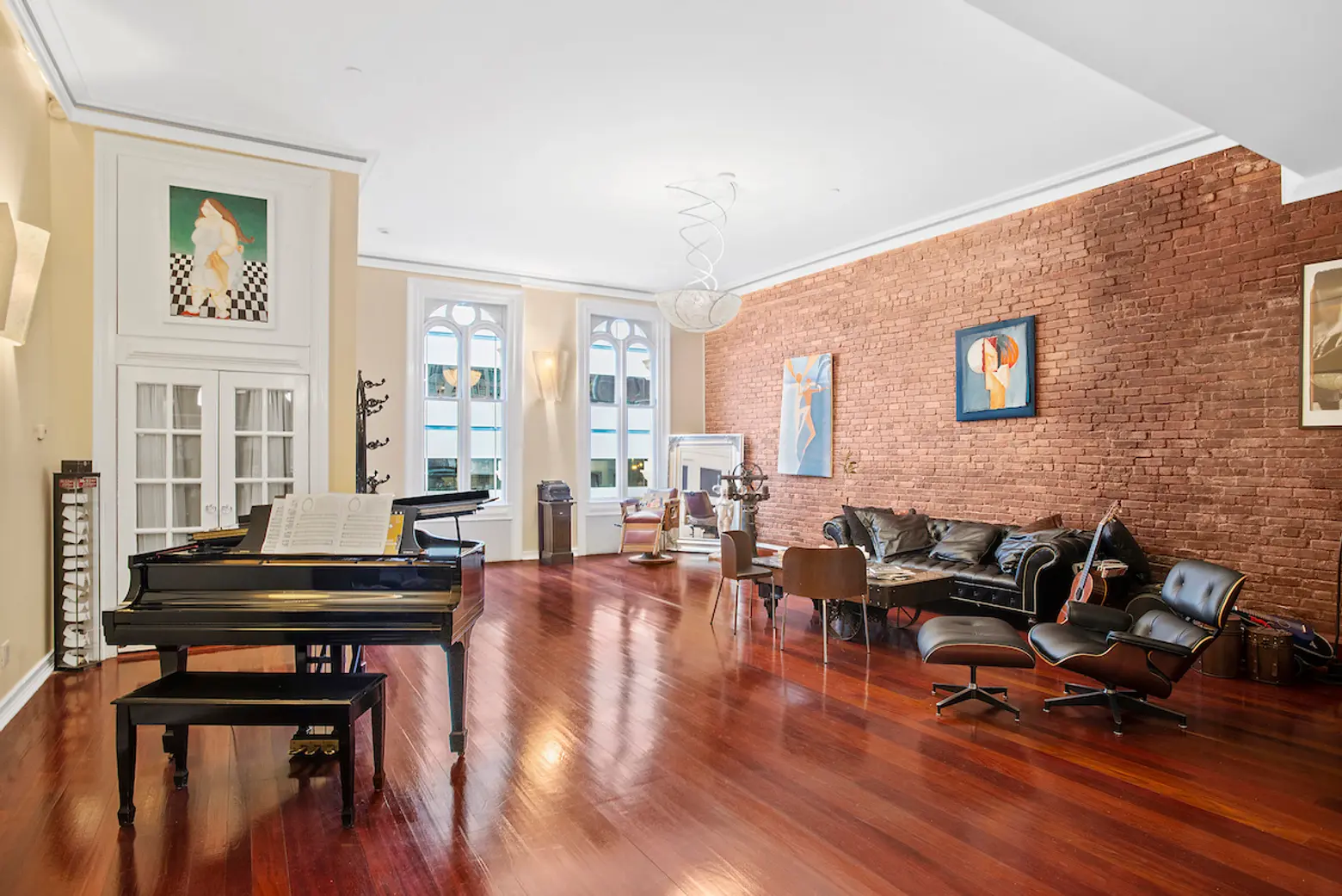 This $17.5M historic Tribeca townhouse has a jazz club in the basement