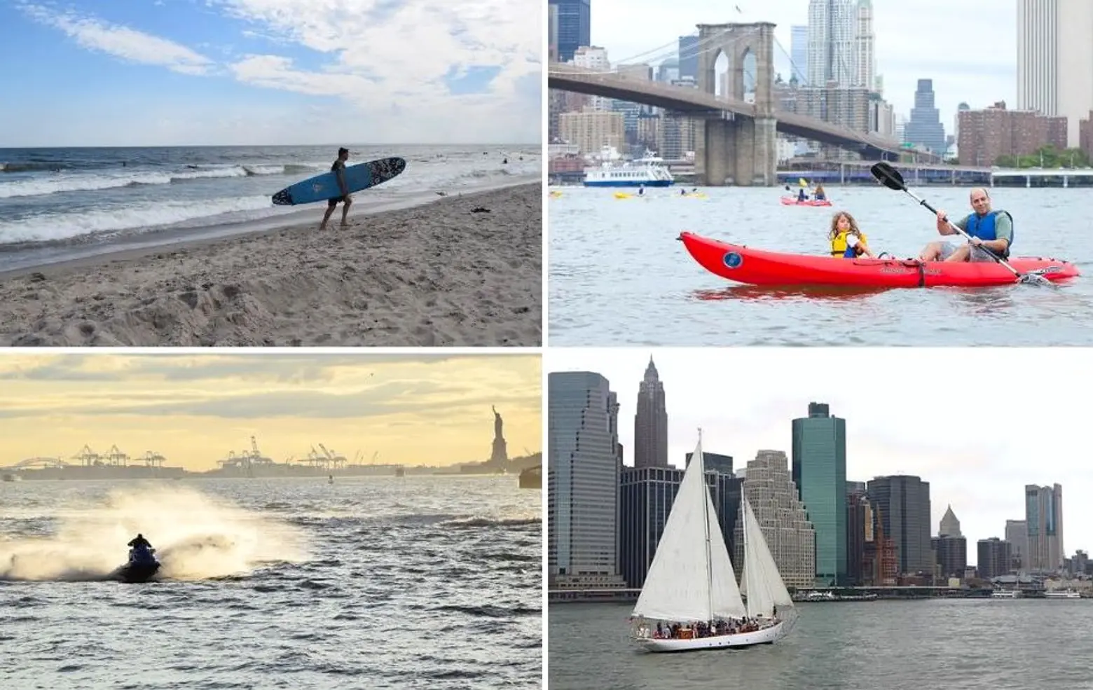Kayaking, sailing, jet skiing, and more: NYC’s 8 best water activities