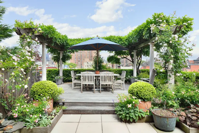 Asking $7M, this sprawling West Village condo has a two-level, three-season sky garden