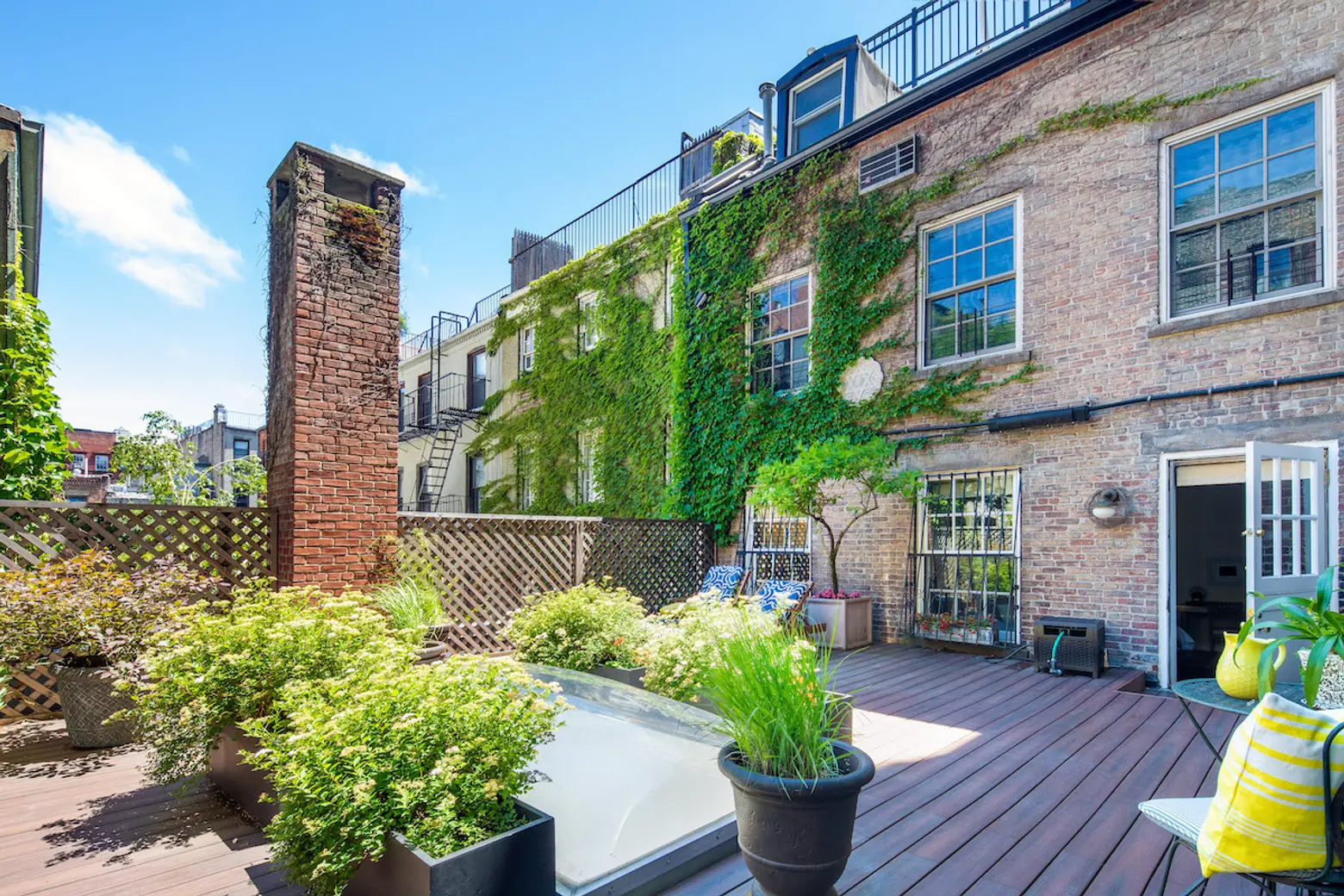 313 west 20th street, chelsea, carriage houses, cool listings, garage, outdoor spaces