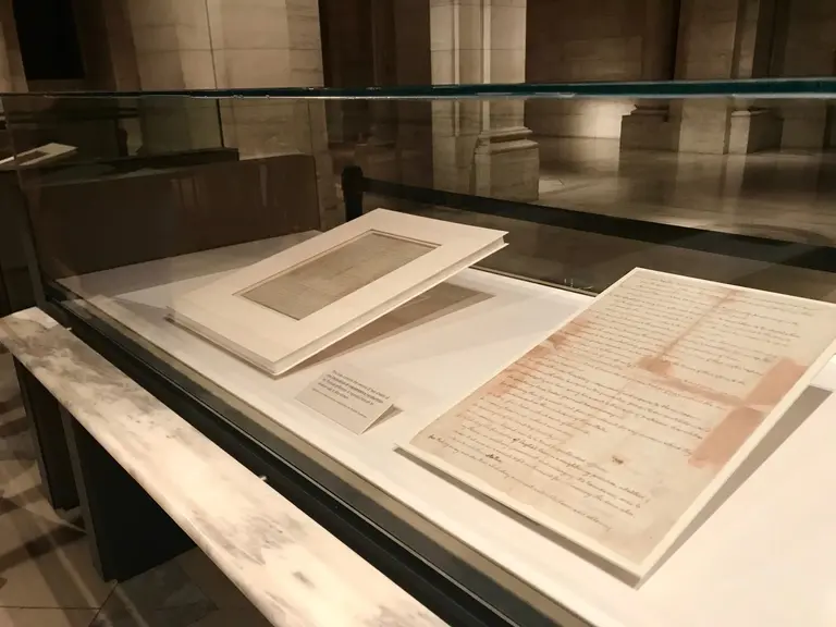 NYPL will display a rare copy of the Declaration of Independence