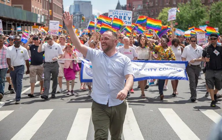 Corey Johnson announces $19 million in new LGBT support programs, nearly doubling funding