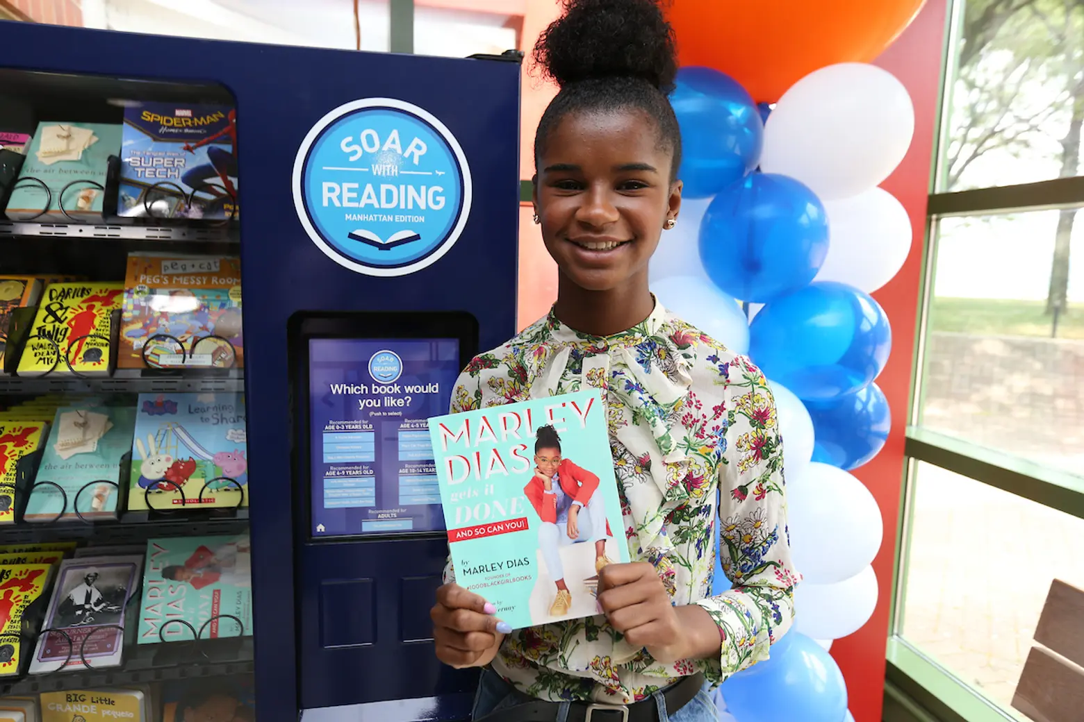 JetBlue’s ‘Soar with Reading’ initiative brings free book vending machines for kids across NYC