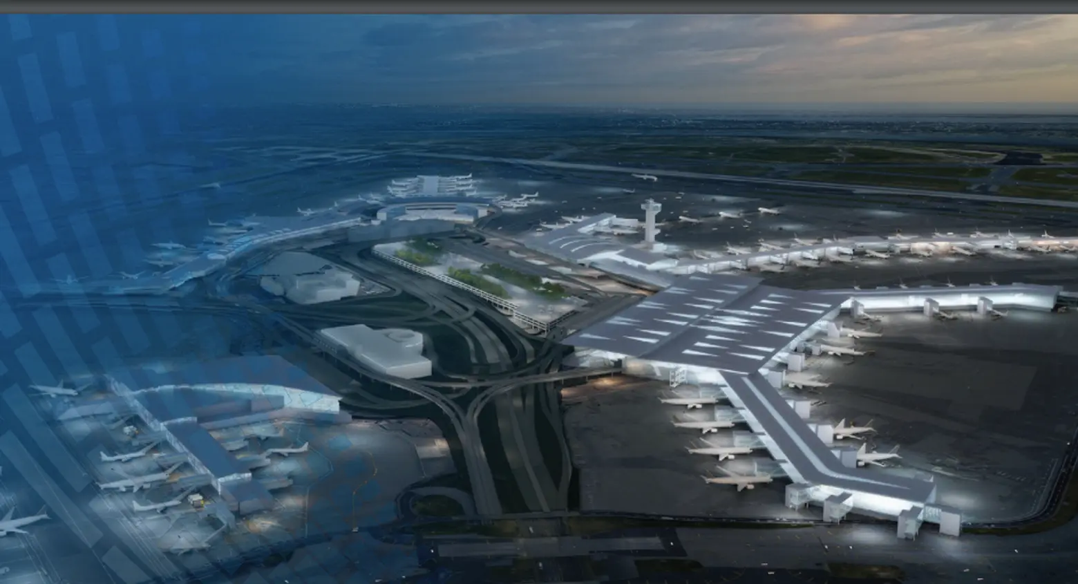 JFK Central, port authority of new york and new jersey, jfk airport, transportation, design