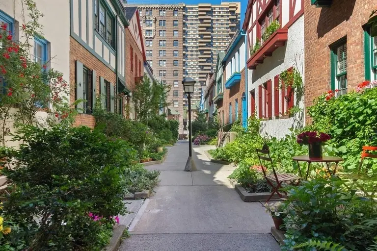 This $2.2M Tudor home is part of the Upper West Side’s ‘hidden’ Pomander Walk