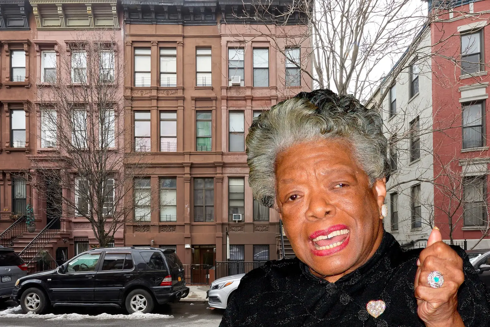 Maya Angelou’s former Harlem brownstone sells after spending a year and a half on the market