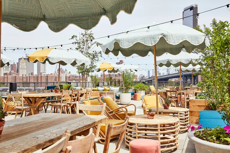 Soho House’s Dumbo location has a new retro rooftop lounge and taco stand