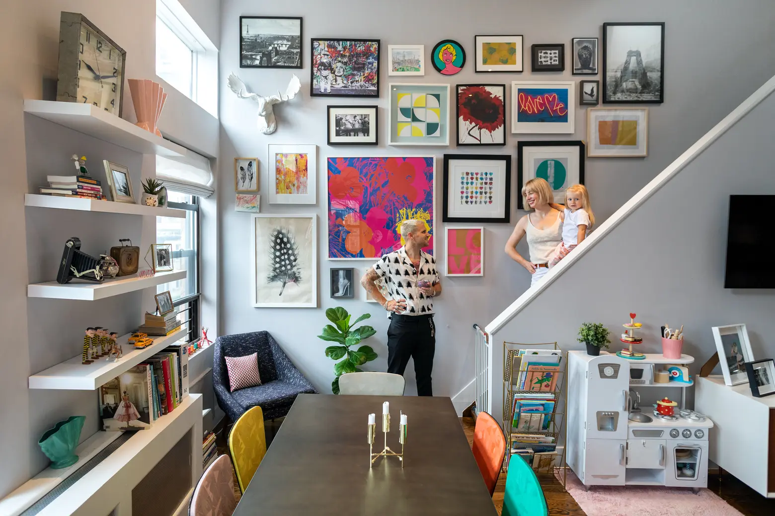 My 1,400sqft: A bright Chelsea duplex does live-work duty for a hair stylist and her family