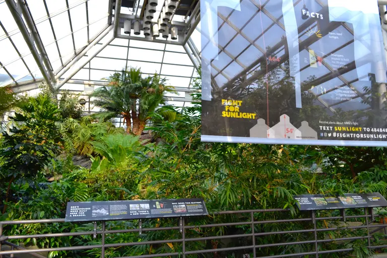 Brooklyn Botanic Garden ramps up fight against proposed Crown Heights towers with new exhibit