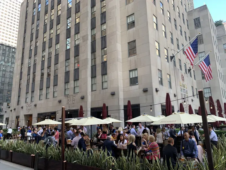 City Winery opens outdoor garden pop-up at Rockefeller Center ahead of move