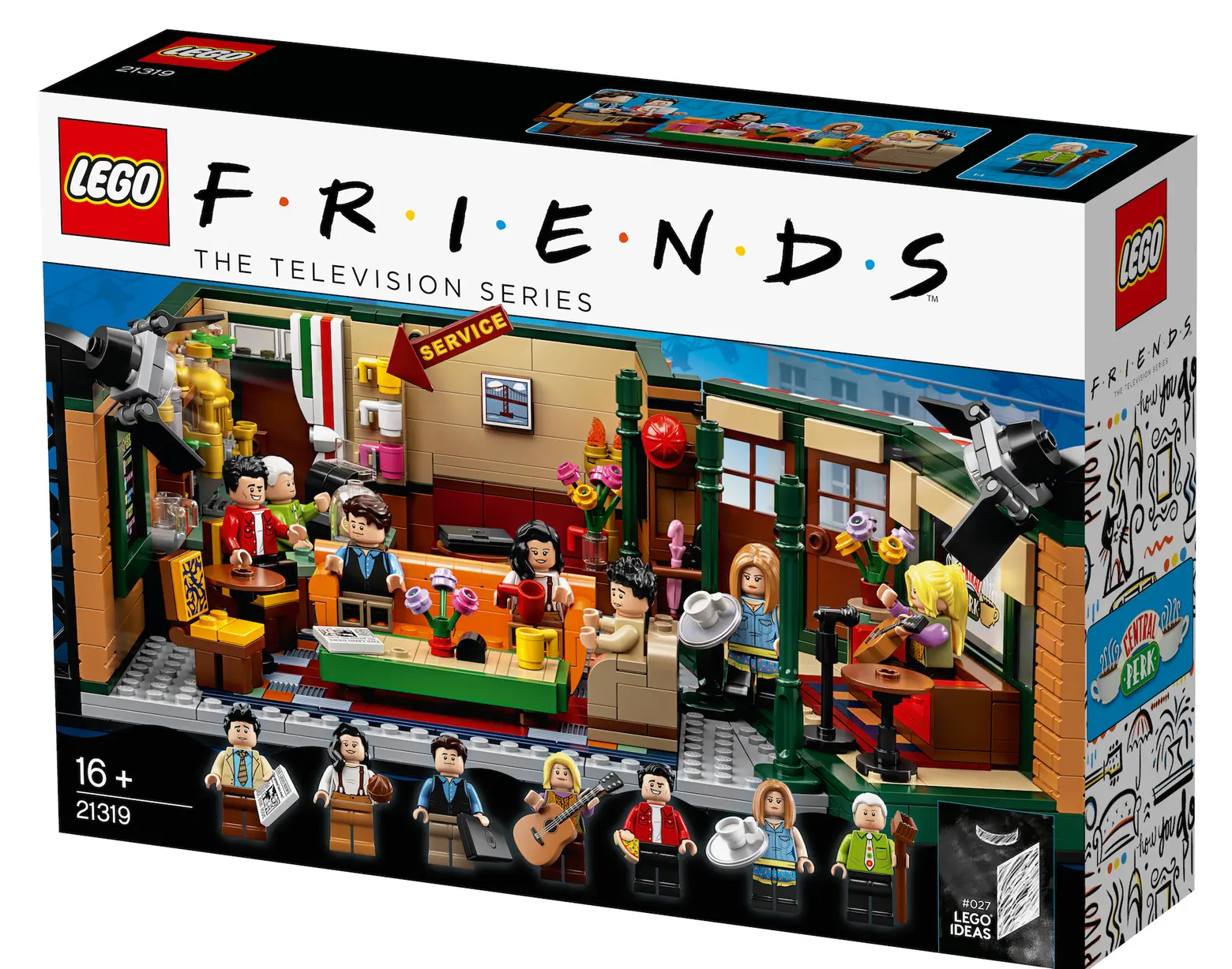 LEGO, friends, central perk