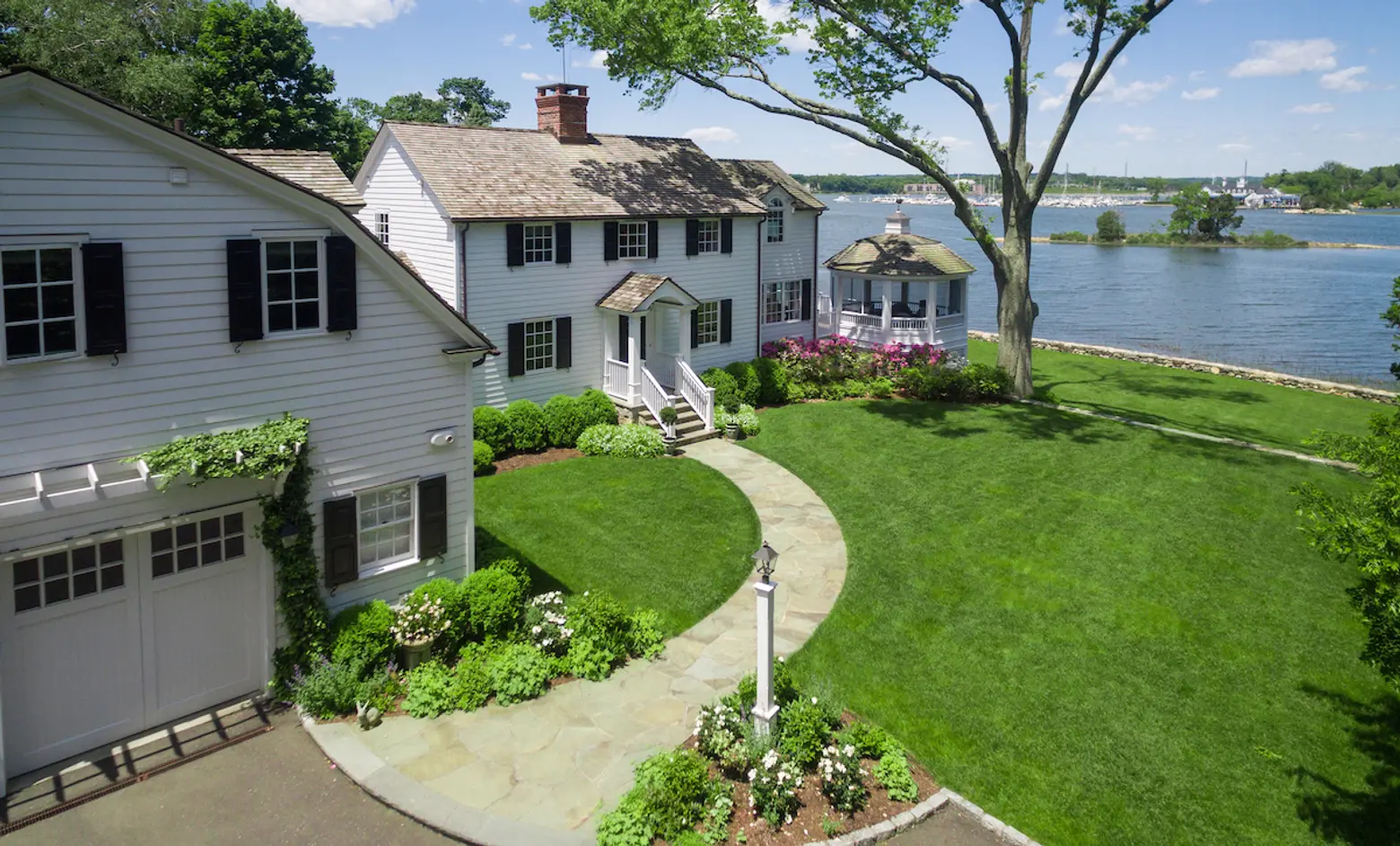 This waterfront Connecticut home comes with a private island for $6.25M