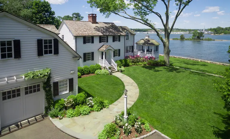 This waterfront Connecticut home comes with a private island for $6.25M