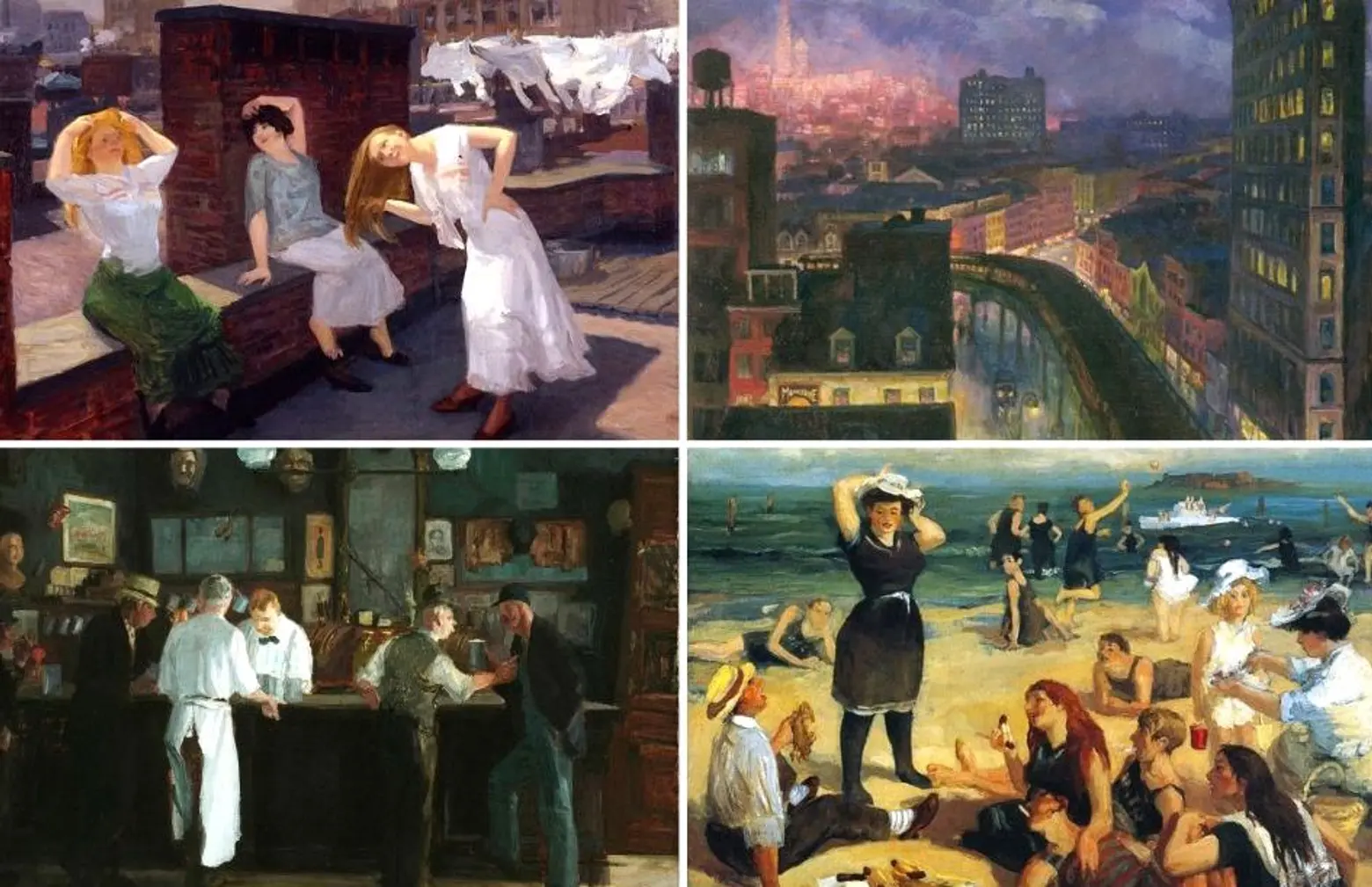 Elevated rails, rooftops, and McSorley’s: How painter John Sloan captured 20th-century Manhattan