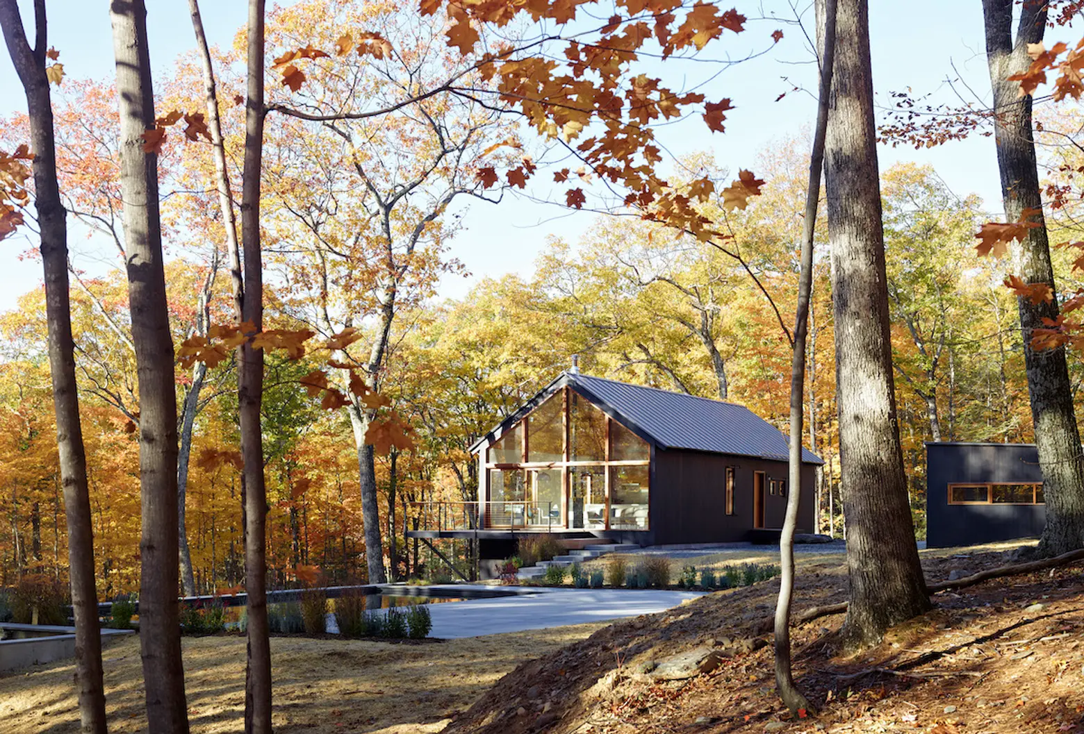 Hudson Woods, Lang Architecture, Catskills, Upstate, cool listings