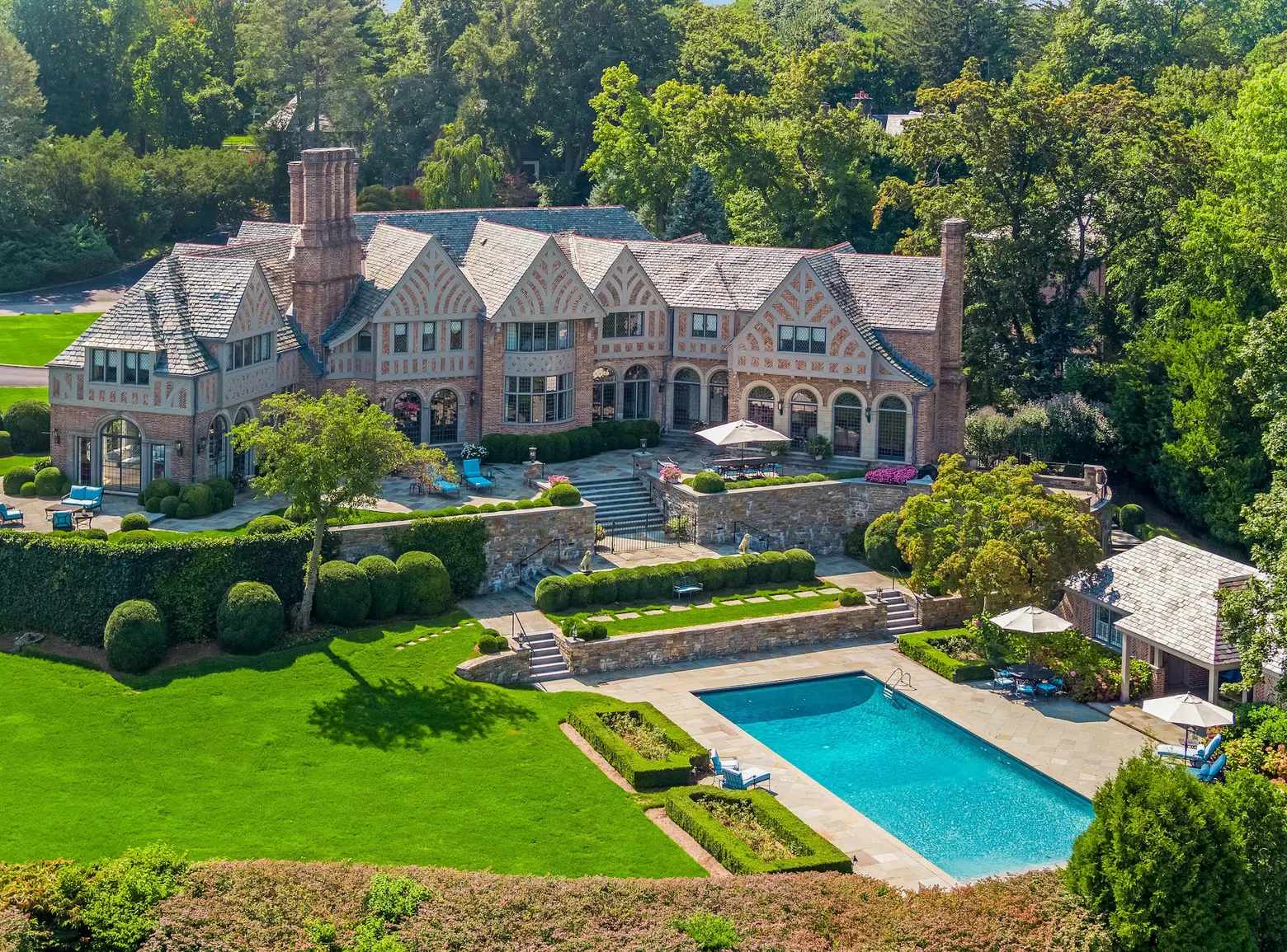Lavish Tudor estate on the grounds of the Westchester Country Club seeks $8M