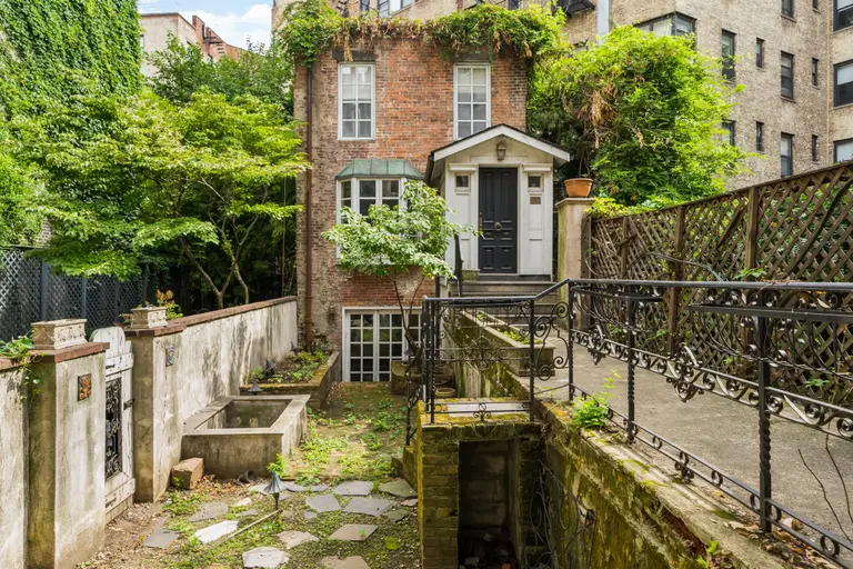 $8M Village townhouse has an underground tunnel that connects to its carriage house