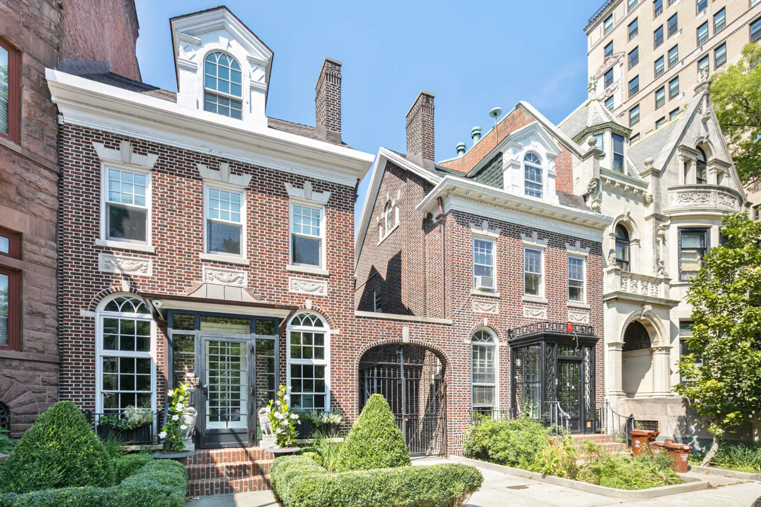 $5.9M townhouse on Prospect Park comes fully loaded with a garage, gym, sauna, & so much more