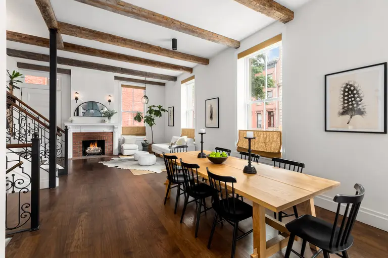 Chic Cobble Hill townhouse in converted Long Island College Hospital building asks $5.4M